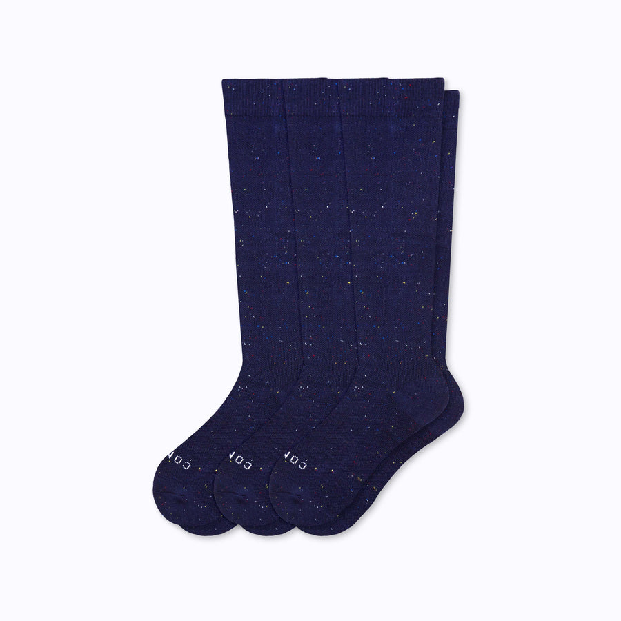 Recycled Cotton Compression Socks – 3-Pack