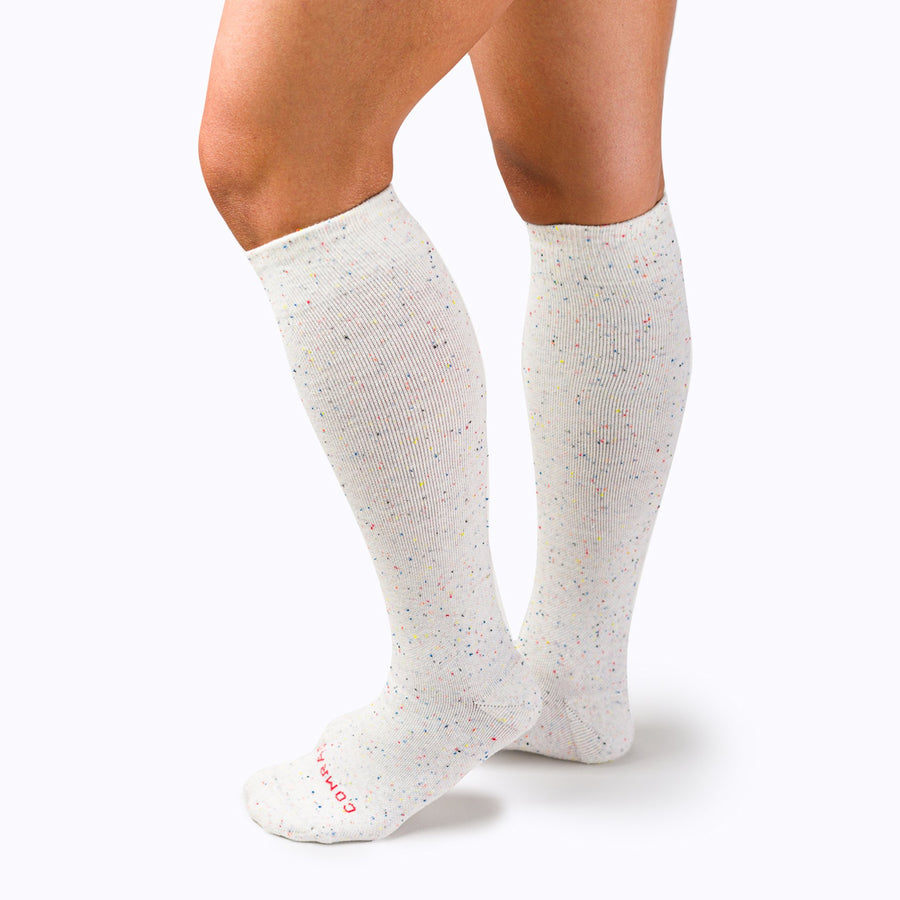 Recycled Cotton Compression Socks – 3-Pack