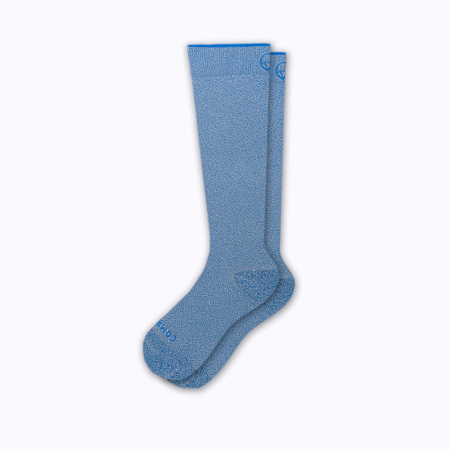 Knee-High Compression Socks â€“ Pacific Blue